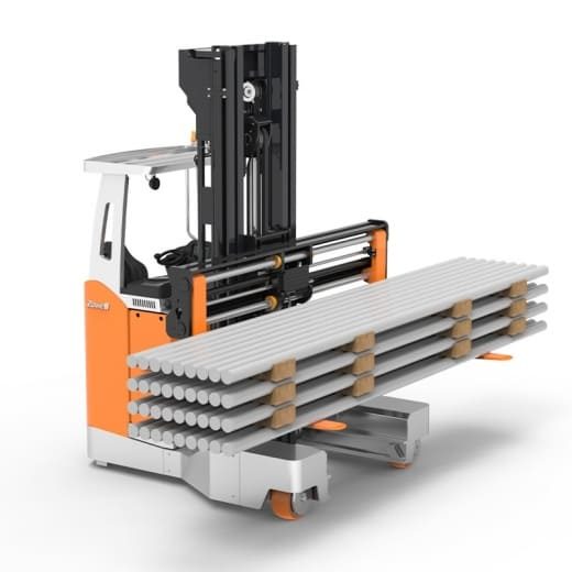 Боковые вилочные погрузчики: виды и применение