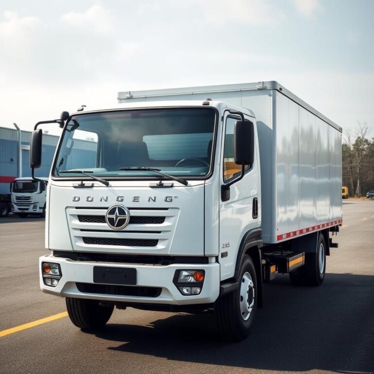 Среднетоннажный грузовик Dongfeng Z55: описание